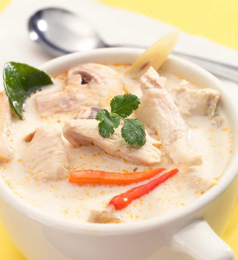 Thai Coconut Chicken Soup